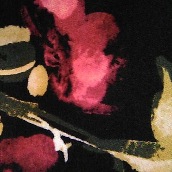 NWT London Style Collection Dark Floral Dress - Picture 11 of 11